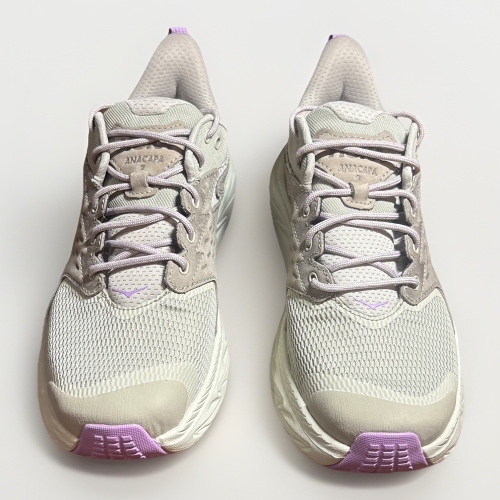 HOKA Anacapa 2 Low GTX Trail Hiking Sneakers- Womens 8.5